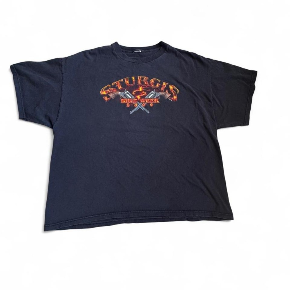 Vintage Sturgis Bike Week 2006 Black T-Shirt